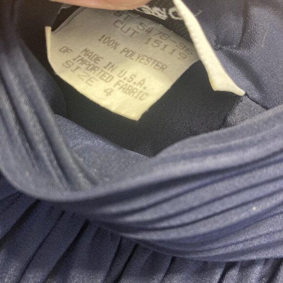 Vintage 80s Helene St. Marie Blouse Womens 4 Lightweight Minimalist Made in USA - Picture 9 of 12